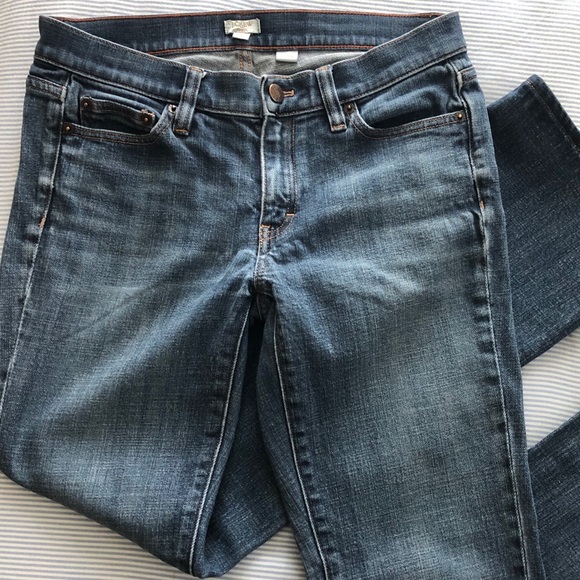J CREW Factory Washed Boot Cut Jeans - Picture 2 of 9